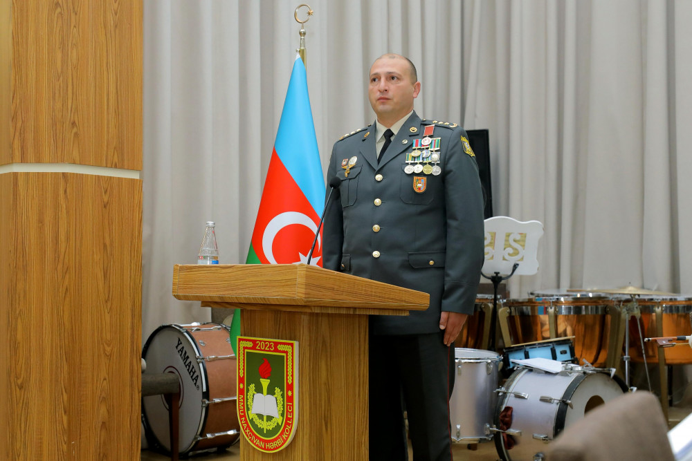 Naxçıvan Hərbi Kollecində “Zəfər Günü – əbədi qürurumuz” adlı tədbir keçirilib<font color=red> - FOTOLAR</font>