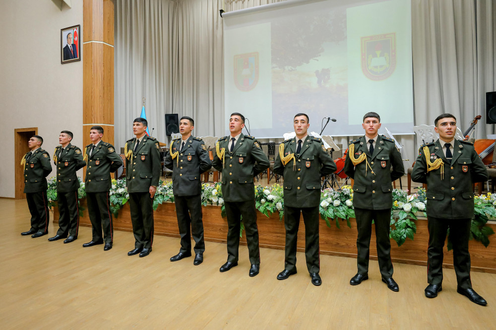 Naxçıvan Hərbi Kollecində “Zəfər Günü – əbədi qürurumuz” adlı tədbir keçirilib<font color=red> - FOTOLAR</font>