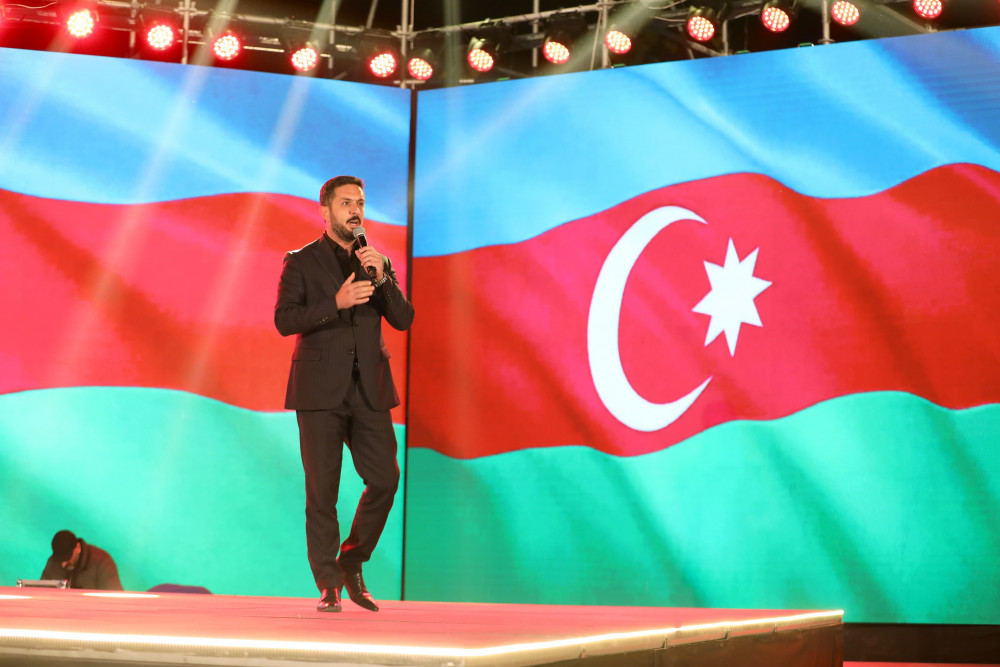 Naxçıvanda Zəfərin 5-ci ildönümü böyük coşqu ilə qeyd edilib<font color=red> - FOTOLAR</font>