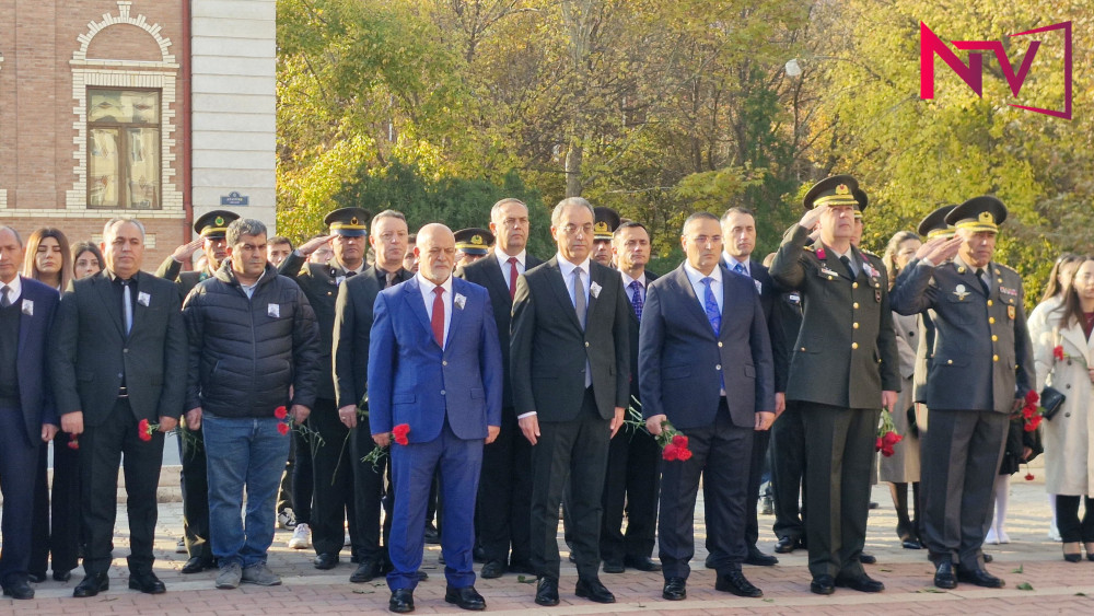 Naxçıvanda Atatürkün xatirəsi anılıb <font color=red> - FOTOLAR</font>