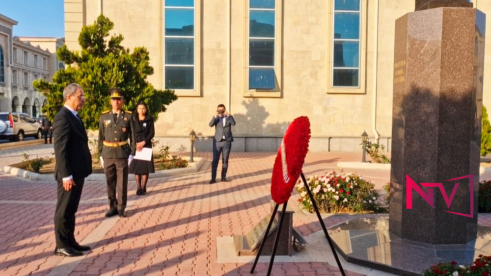 Naxçıvanda Atatürkün xatirəsi anılıb <font color=red> - FOTOLAR</font>