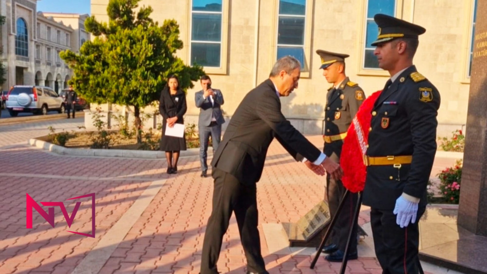 Naxçıvanda Atatürkün xatirəsi anılıb <font color=red> - FOTOLAR</font>