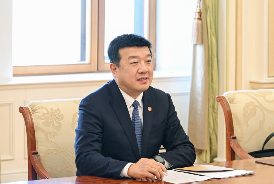 Prezident İlham Əliyev Çinin “China Datang Corporation Ltd.” şirkətinin nümayəndə heyətini qəbul edib<font color=red> - FOTOLAR</font>