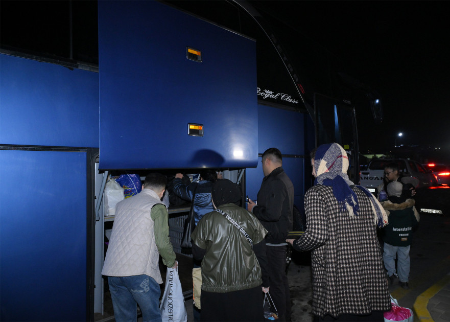 Zəngilan rayonunun Ağalı kəndinə növbəti köç karvanı yola salınıb<font color=red> - FOTOLAR</font>