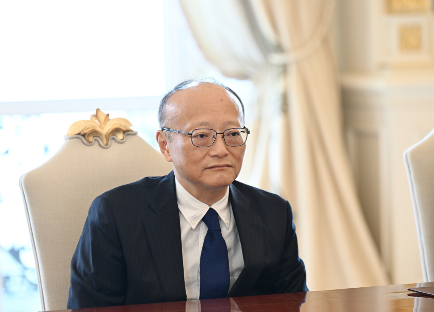 Prezident İlham Əliyev Asiya İnkişaf Bankının nümayəndə heyətini qəbul edib<font color=red> - FOTOLAR</font>