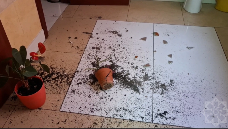 Kiyevə raket hücumu zamanı Azərbaycanın Ukraynadakı səfirliyinə ciddi ziyan dəyib<font color=red> - FOTOLAR</font>