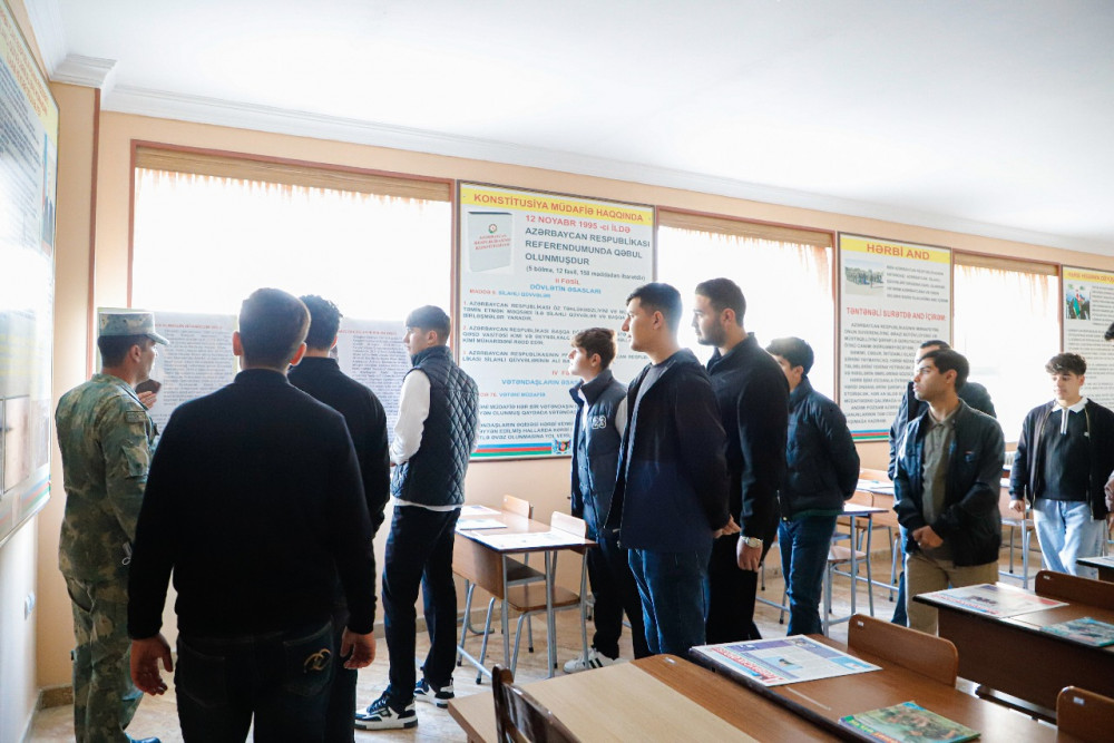 Naxçıvanda gənclərin hərbçilərlə ənənəvi görüşləri davam etdirilir<font color=red> - FOTOLAR</font>