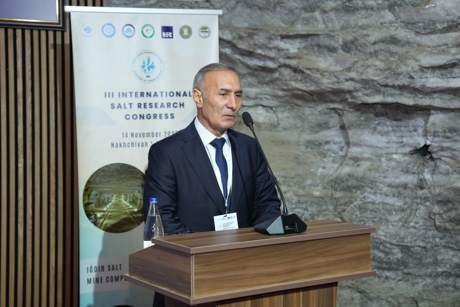 Naxçıvanda “III Beynəlxalq Duzdağ Araşdırmaları Konqresi” keçirilib<font color=red> - FOTOLAR</font>