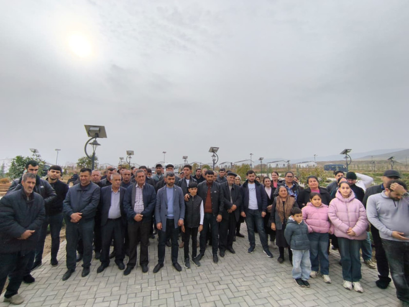 Böyük Qayıdış: Ağdamın Xıdırlı kəndində daha 50 ailəyə mənzillərin açarları təqdim olunub<font color=red> - FOTOLAR</font>