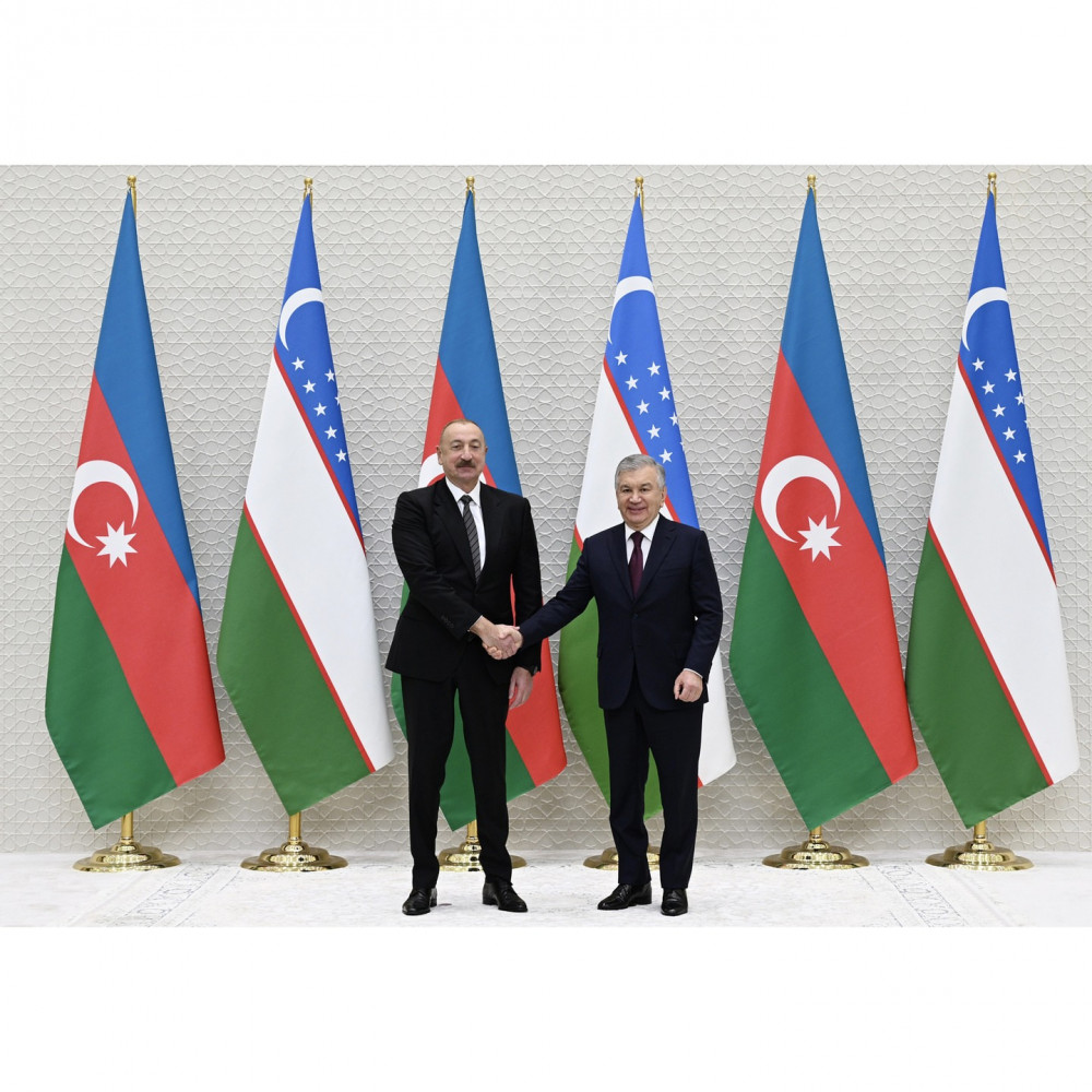 Daşkənddə Azərbaycan Prezidenti İlham Əliyevin Özbəkistan Prezidenti ilə təkbətək görüşü olub<font color='red'> - YENİLƏNİB</font><font color=red> - FOTOLAR</font>