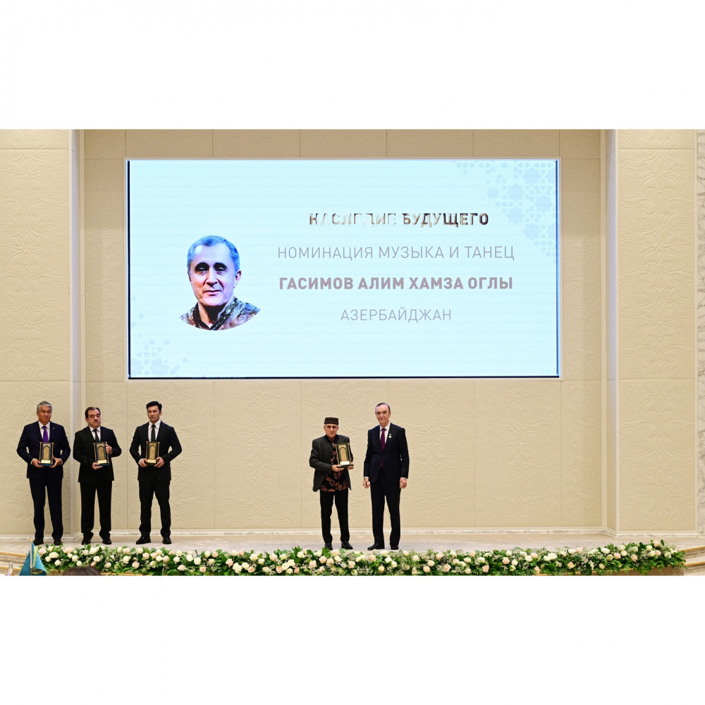 Prezident İlham Əliyev Daşkənddə "Gələcəyin İrsi" Beynəlxalq Mükafatının təqdimat mərasimində iştirak edib<font color=red> - FOTOLAR</font>