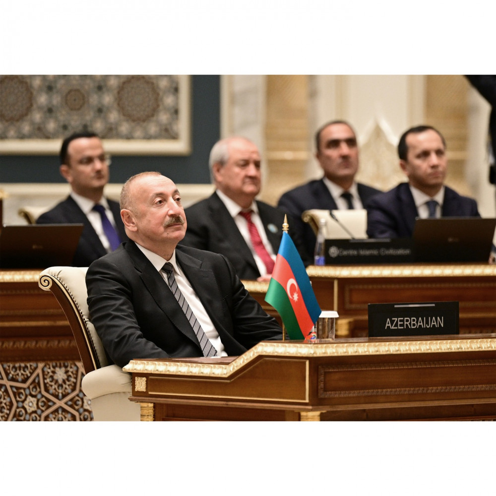 Prezident İlham Əliyev Daşkənddə "Gələcəyin İrsi" Beynəlxalq Mükafatının təqdimat mərasimində iştirak edib<font color=red> - FOTOLAR</font>