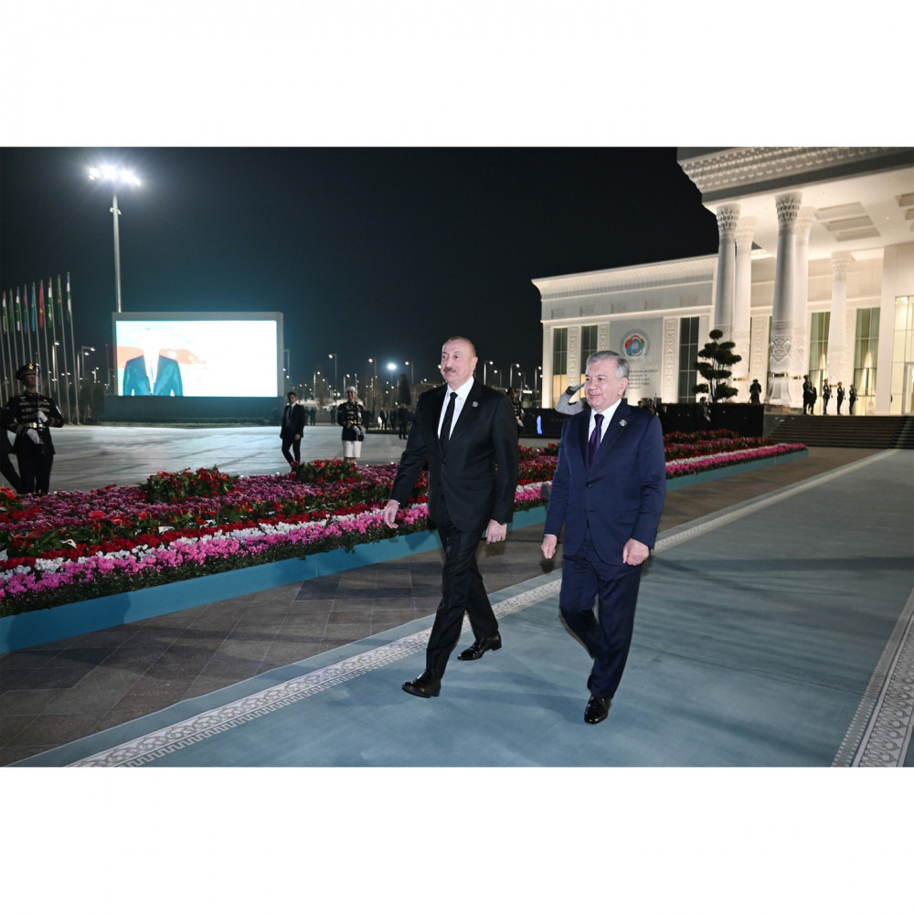 Prezident İlham Əliyevin Özbəkistana səfəri başa çatıb<font color=red> - FOTOLAR</font>