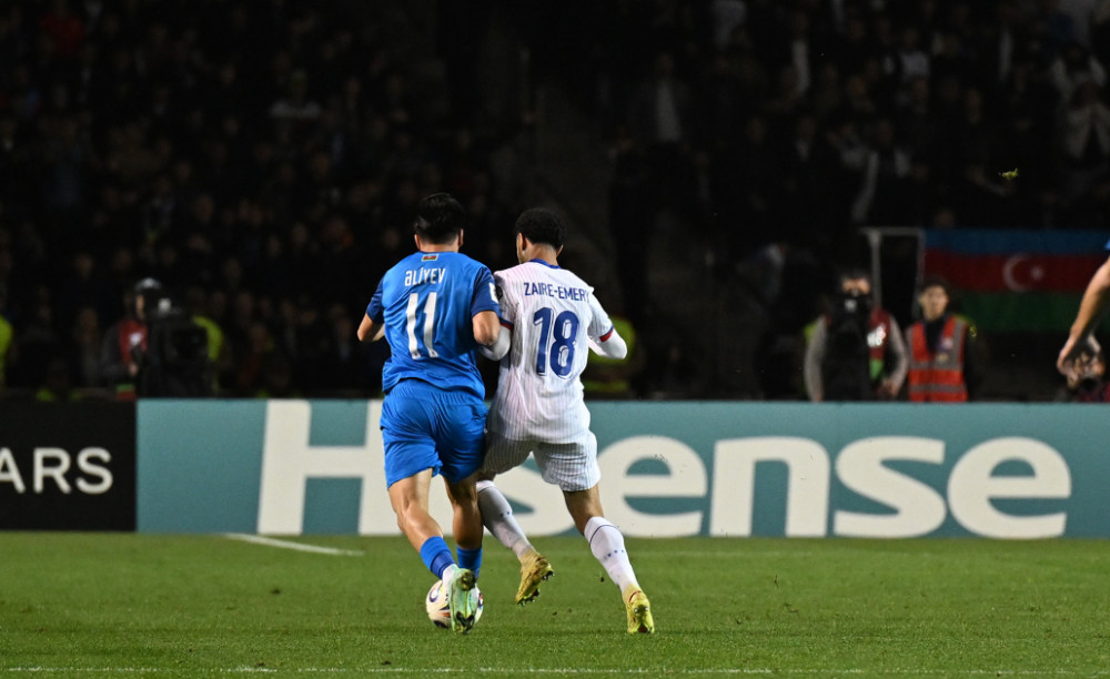 DÇ-2026-nın seçmə mərhələsi: Azərbaycan - Fransa oyununda dördüncü qol vurulub <font color='red'> - YENİLƏNİB</font><font color=red> - FOTOLAR</font>