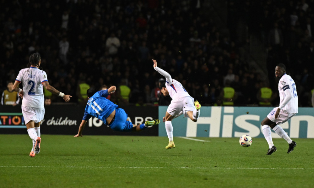 DÇ-2026-nın seçmə mərhələsi: Azərbaycan - Fransa oyununda dördüncü qol vurulub <font color='red'> - YENİLƏNİB</font><font color=red> - FOTOLAR</font>