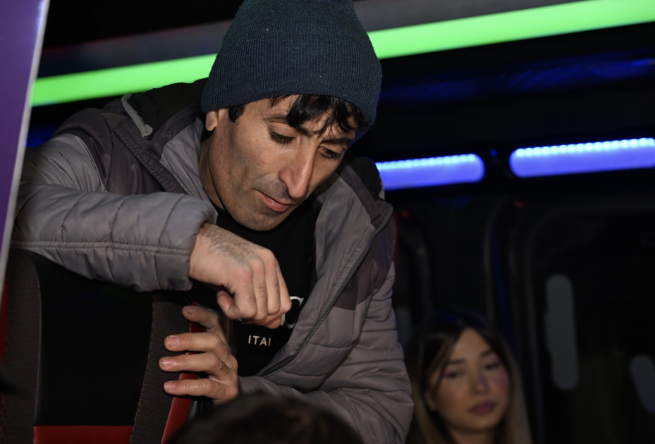 Cəbrayıl rayonunun Horovlu kəndinə növbəti köç karvanı yola salınıb<font color=red> - FOTOLAR</font>