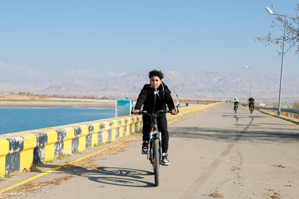 Naxçıvanda velosiped yarışı keçirilib<font color=red> - FOTOLAR</font>