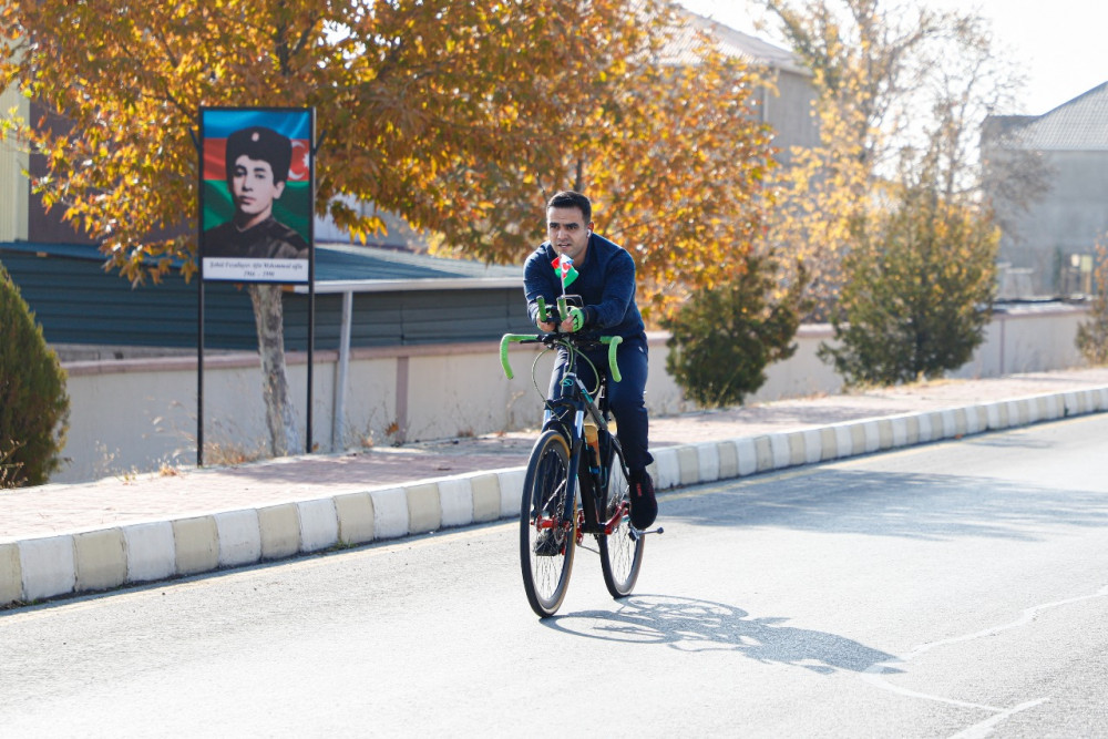 Naxçıvanda velosiped yarışı keçirilib<font color=red> - FOTOLAR</font>