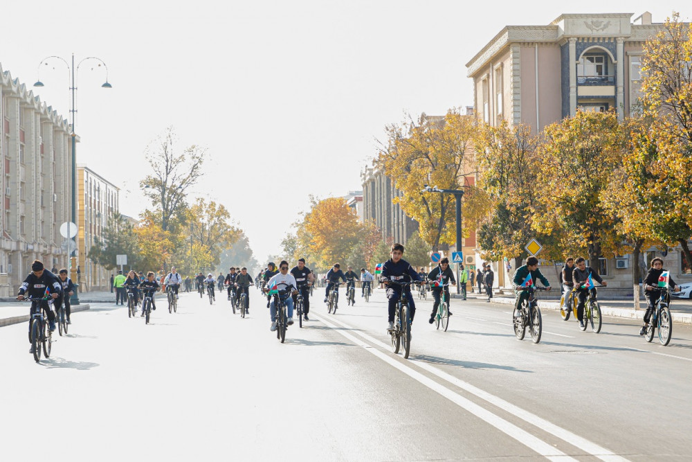 Naxçıvanda velosiped yarışı keçirilib<font color=red> - FOTOLAR</font>