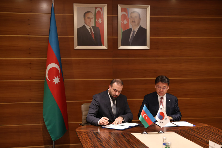 Azərbaycanın Maliyyə Nazirliyi ilə Koreyanın Fiskal İnformasiya Xidməti arasında Memorandum imzalanıb<font color=red> - FOTOLAR</font>
