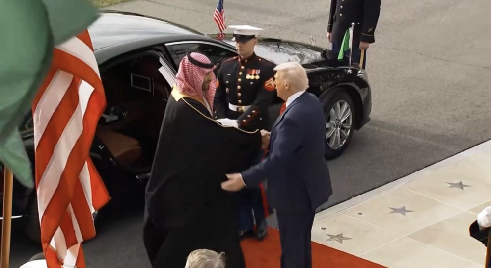 Ağ Evdə Trampla Məhəmməd bin Salman arasında görüş keçirilir<font color=red> - FOTOLAR</font>