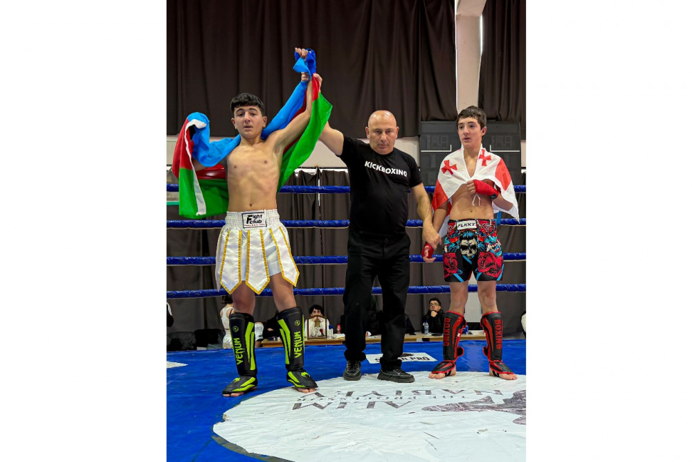 Naxçıvanlı kikbokçulardan 9-u Gürcüstanda keçirilən beynəlxalq turnirin qalibi olub<font color=red> - FOTOLAR</font>