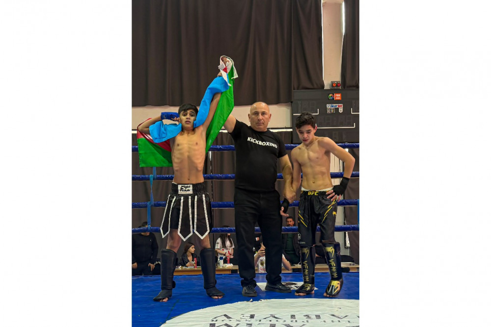 Naxçıvanlı kikbokçulardan 9-u Gürcüstanda keçirilən beynəlxalq turnirin qalibi olub<font color=red> - FOTOLAR</font>