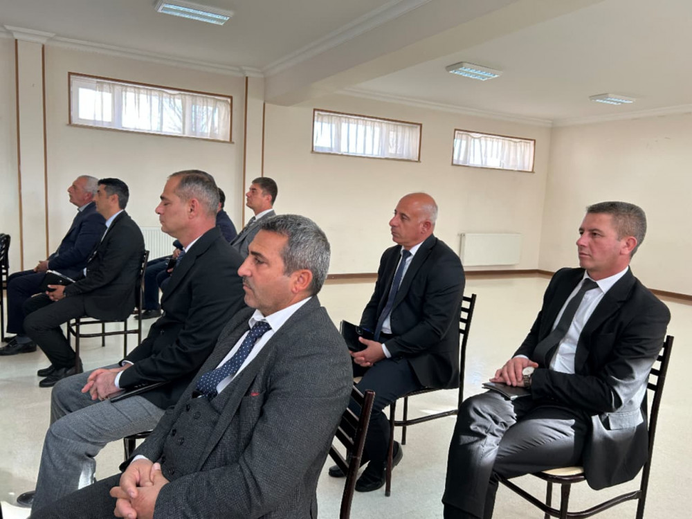 Culfa rayonunda məktəb direktorları üçün Əməyin mühafizəsi üzrə təlim keçirilib<font color=red> - FOTOLAR</font>