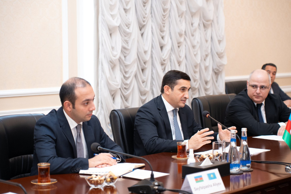 Azərbaycan və Qazaxıstan arasında ədliyyə sahəsində əməkdaşlıq məsələləri müzakirə olunub<font color=red> - FOTOLAR</font>