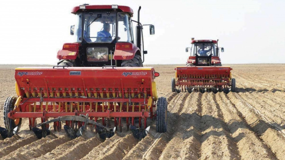 Naxçıvanda 8 min hektara yaxın sahədə payızlıq səpin aparılıb<font color=red> - FOTOLAR</font>