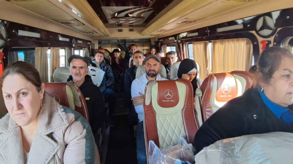 Xocalının Şuşakənd kəndinə növbəti köç karvanı yola salınıb<font color=red> - FOTOLAR</font>