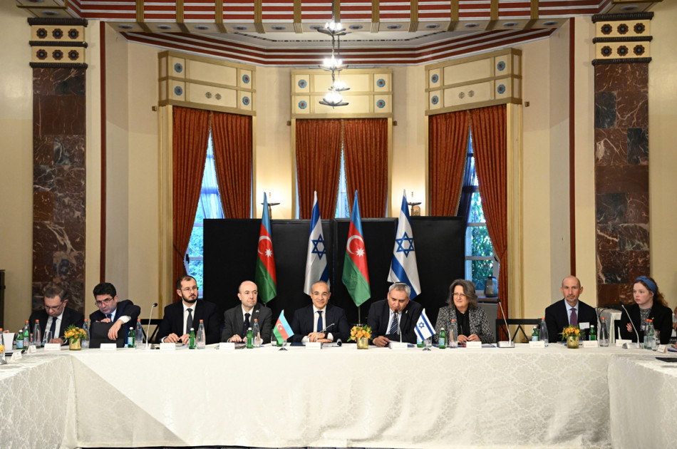 Azərbaycan və İsrail arasında enerji və ticarət sahəsində əməkdaşlıq məsələləri müzakirə edilib<font color=red> - FOTOLAR</font>