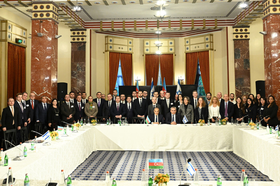 Azərbaycan və İsrail arasında enerji və ticarət sahəsində əməkdaşlıq məsələləri müzakirə edilib<font color=red> - FOTOLAR</font>