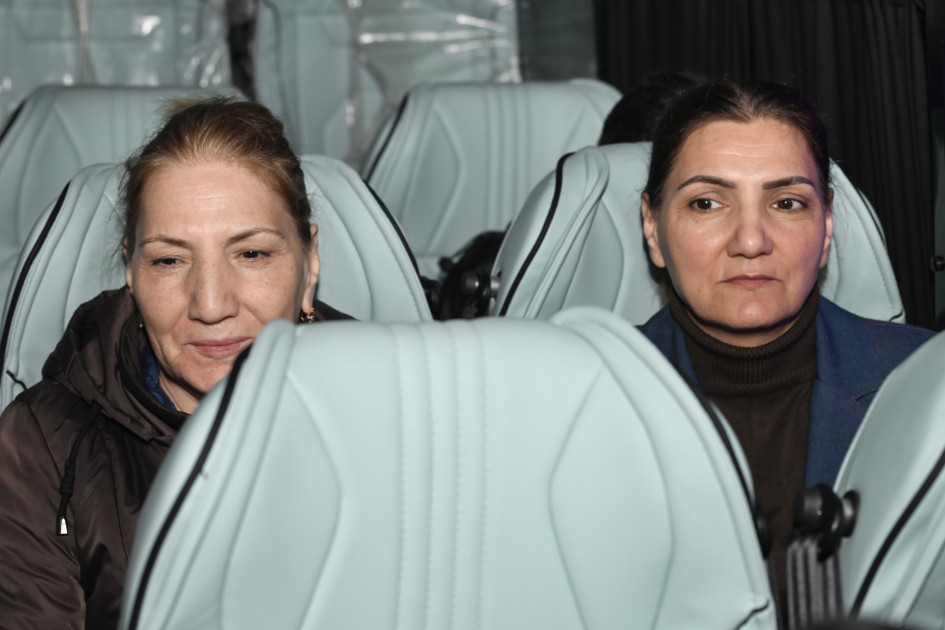 Xocalı şəhərinə və Cəbrayıl rayonunun Horovlu kəndinə növbəti köç karvanları yola salınıb<font color=red> - FOTOLAR</font>