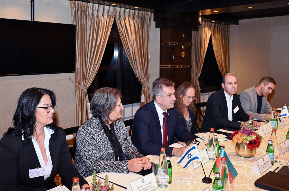 Azərbaycan və İsrail neft-qaz sahəsində əməkdaşlığı dərinləşdirir<font color=red> - FOTOLAR</font>
