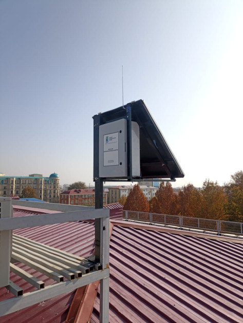 Naxçıvanda günəş panelli avtonom radiomonitorinq stansiyası istifadəyə verilib<font color=red> - FOTOLAR</font>