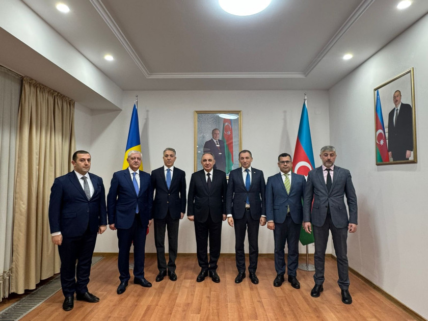 Baş prokuror Kəmran Əliyevin rəhbərlik etdiyi nümayəndə heyəti Buxarestdə işğüzar səfərdədir<font color=red> - FOTOLAR</font>