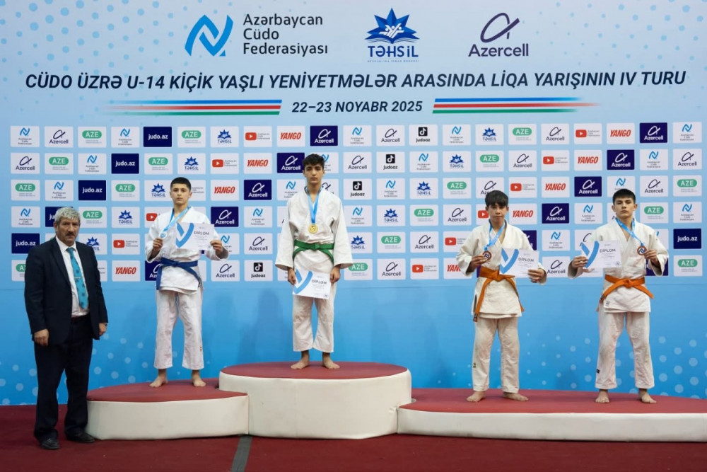 Naxçıvanlı cüdoçular ölkə liqasının mükafatçıları arasında <font color=red> - FOTOLAR</font>