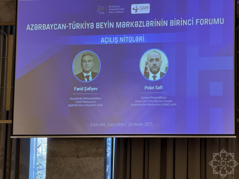 Şuşada Azərbaycan-Türkiyə Beyin Mərkəzlərinin Birinci Forumu keçirilib<font color='red'> - YENİLƏNİB 4</font><font color=red> - FOTOLAR</font>