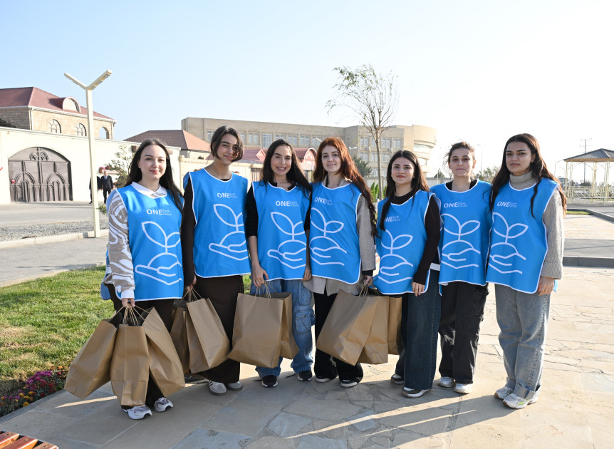 Heydər Əliyev Fondunun vitse-prezidenti Leyla Əliyeva Qaradağda yeni parkın açılışında iştirak edib<font color=red> - FOTOLAR</font>