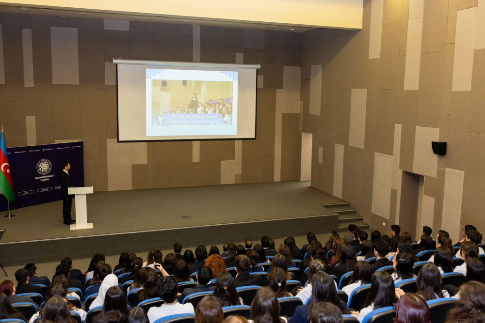 “ASAN Könüllüləri” Təşkilatına yeni sədr seçilib<font color=red> - FOTOLAR</font>