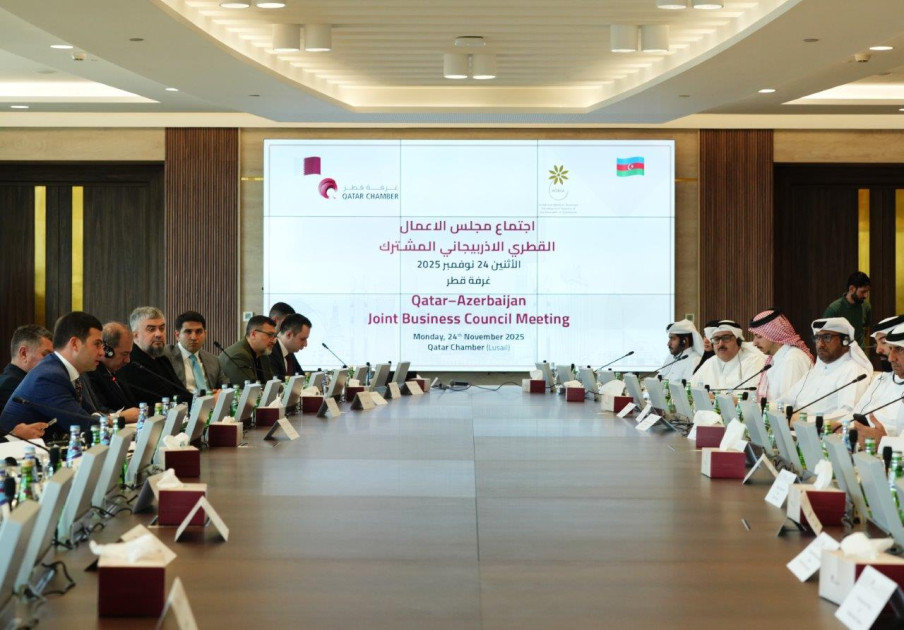Azərbaycan-Qətər Birgə Biznes Şurasının ilk iclası keçirilib<font color=red> - FOTOLAR</font>