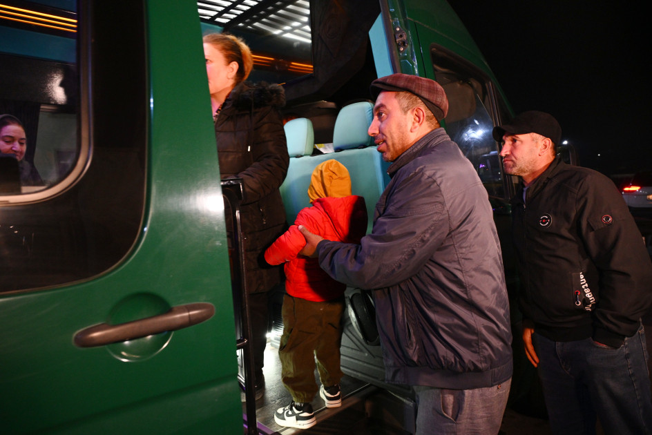 Kəlbəcər şəhərinə növbəti köç karvanı yola salınıb<font color=red> - FOTOLAR</font>