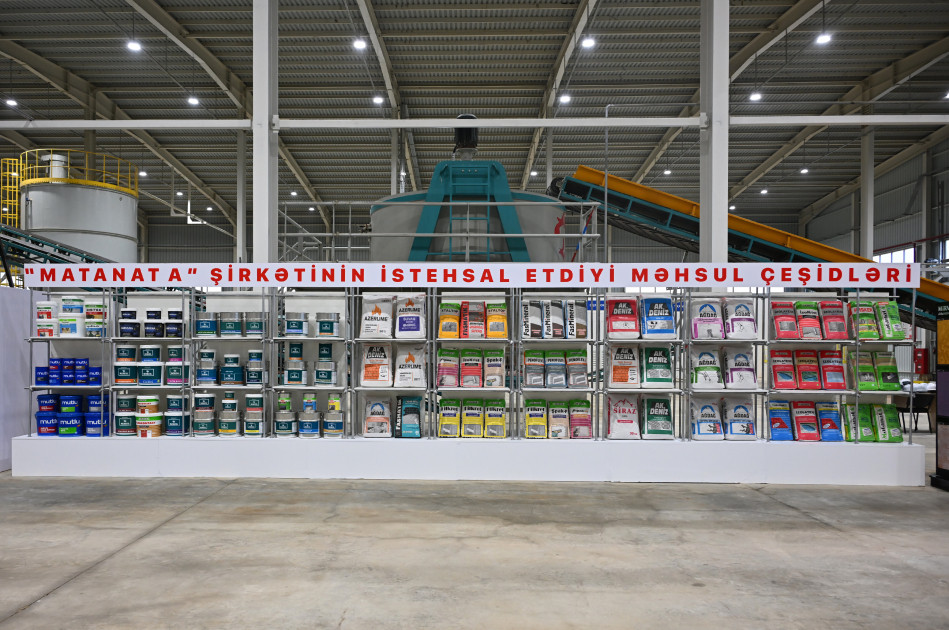 Prezident İlham Əliyev “AZWOOL” mineral daş yunu zavodunun açılışında iştirak edib<font color=red> - FOTOLAR</font>