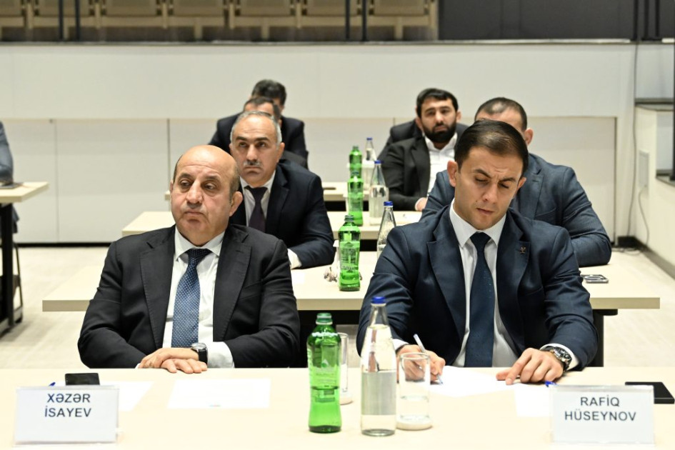 Mikayıl Cabbarov növbəti dəfə Azərbaycan Güləş Federasiyasının prezidenti seçilib<font color=red> - FOTOLAR</font>