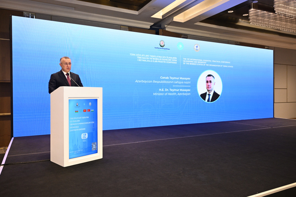 Bakıda TDT-yə üzv ölkələrin tibb bacısı və mamalıq sahələri üzrə I Beynəlxalq elmi-praktik konfransı keçirilib<font color=red> - FOTOLAR</font>