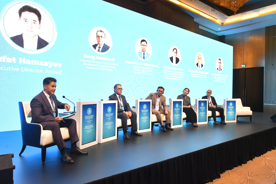 TDT-nin Media Forumu çərçivəsində artan qlobal informasiya təhdidlərinə qarşı dayanıqlı və preventiv addımlar müzakirə edilib<font color=red> - FOTOLAR</font>