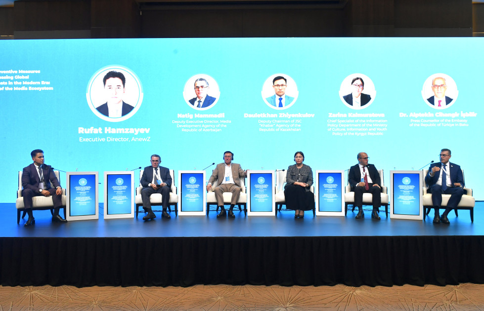 TDT-nin Media Forumu çərçivəsində artan qlobal informasiya təhdidlərinə qarşı dayanıqlı və preventiv addımlar müzakirə edilib<font color=red> - FOTOLAR</font>