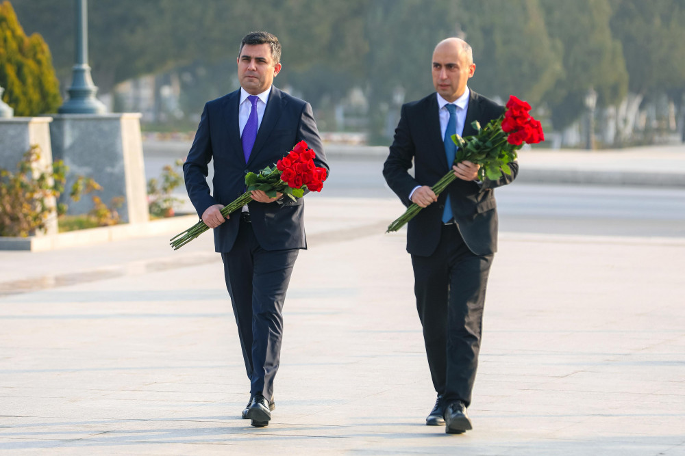 Elm və təhsil naziri Naxçıvana səfər edib<font color=red> - FOTOLAR</font>