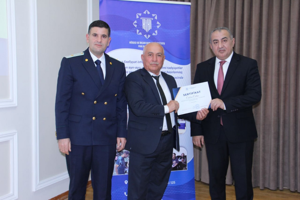 Bələdiyyələrin fəaliyyətində insan hüquqları mövzusunda təlim keçirilib<font color=red> - FOTOLAR</font>